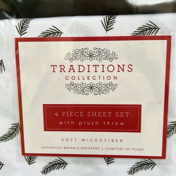 NWT Soft Microfiber 4 Piece Full Sheet Set - Picture 3 of 6